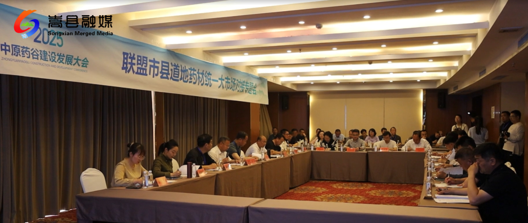 中原药谷建设发展大会中药材统一大市场对接专题会召开