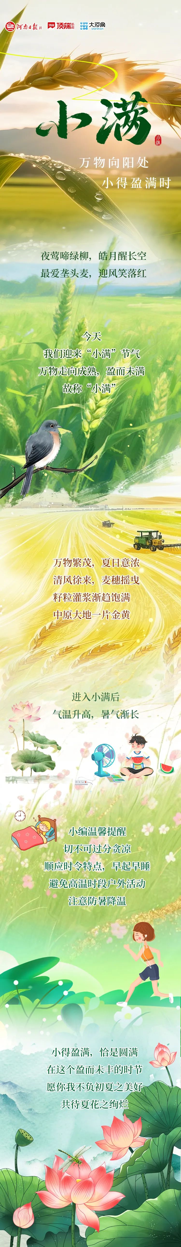 小满丨万物向阳处 小得盈满时